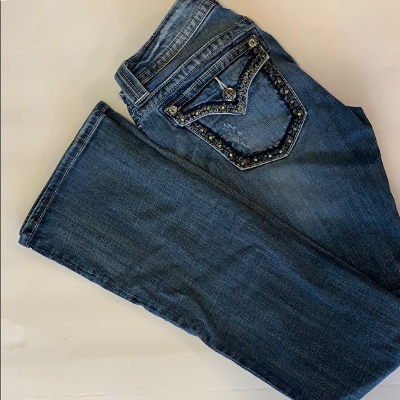 Miss Me Denim Boot cut Jeans Size 27 - Picture 6 of 6